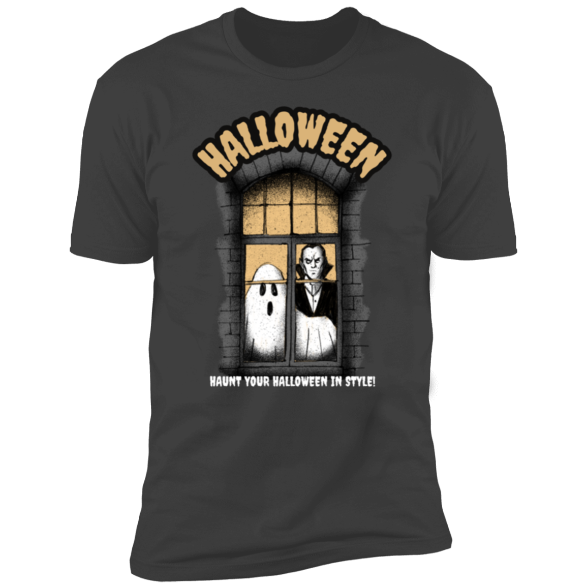 Unisex Haunted Premium Short Sleeve T-Shirt