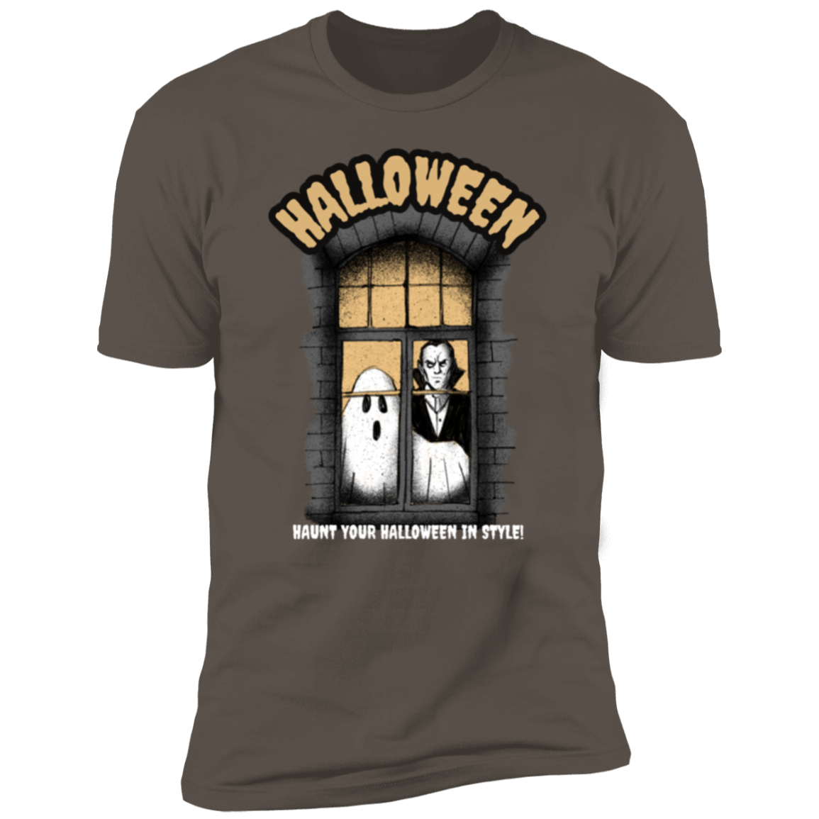 Unisex Haunted Premium Short Sleeve T-Shirt