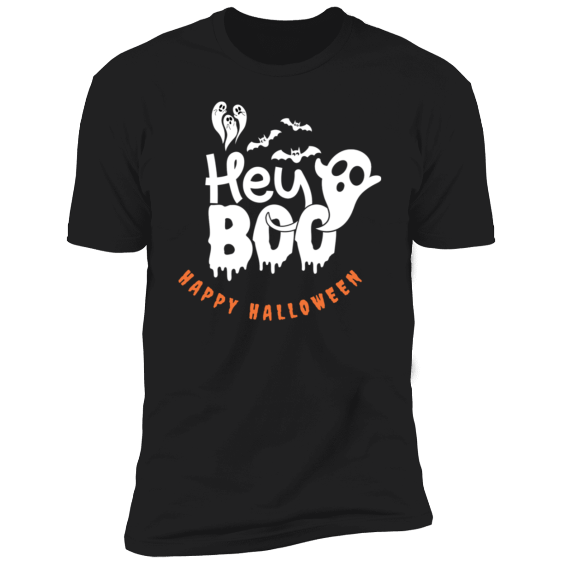 Unisex Hey Boo Premium Short Sleeve T-Shirt