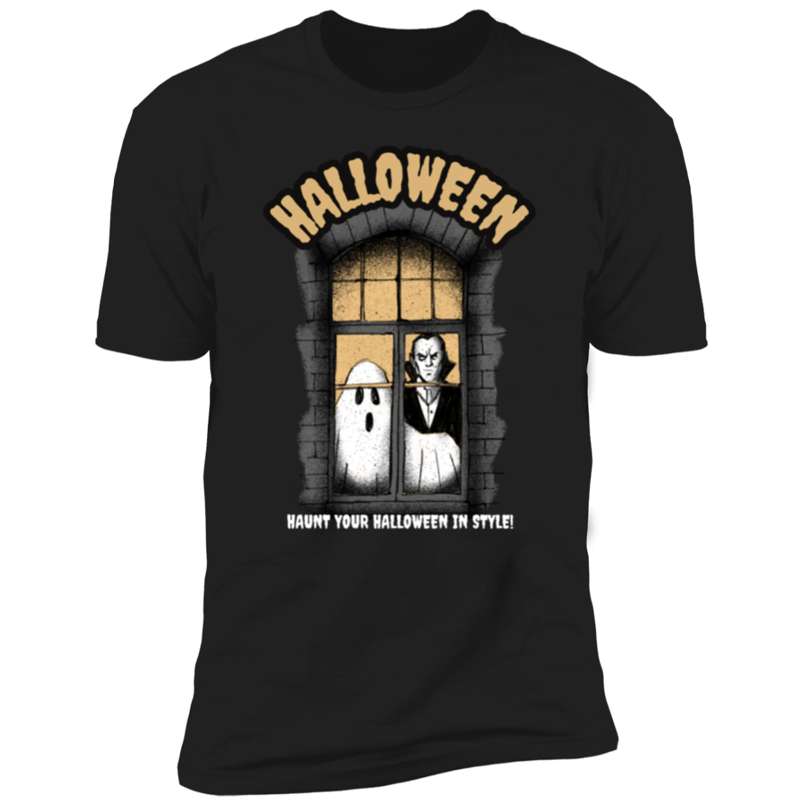 Unisex Haunted Premium Short Sleeve T-Shirt