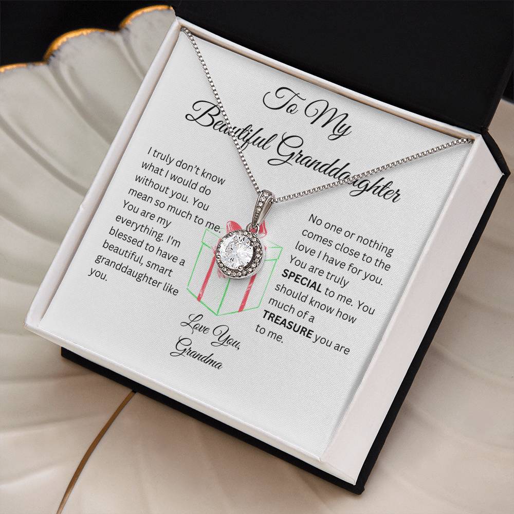 Eternal Hope Christmas Necklace for Granddaughter