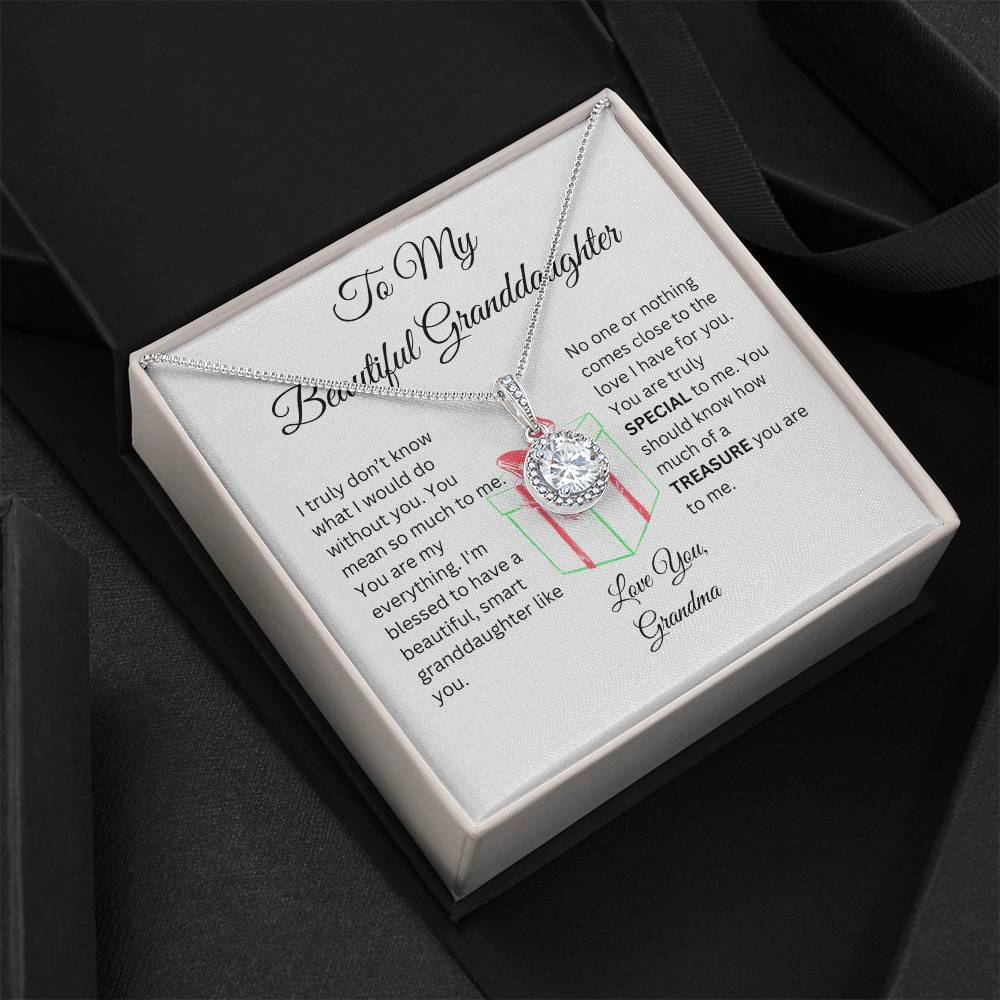 Eternal Hope Christmas Necklace for Granddaughter