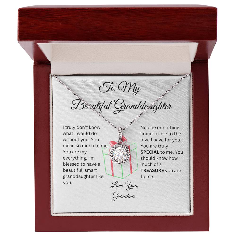 Eternal Hope Christmas Necklace for Granddaughter