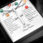 Granddaughter Stainless Cross Necklace for Christmas