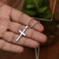 Stainless Cross Necklace for Dad