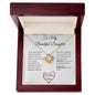 To My Beautiful Daughter - Love Knot Necklace