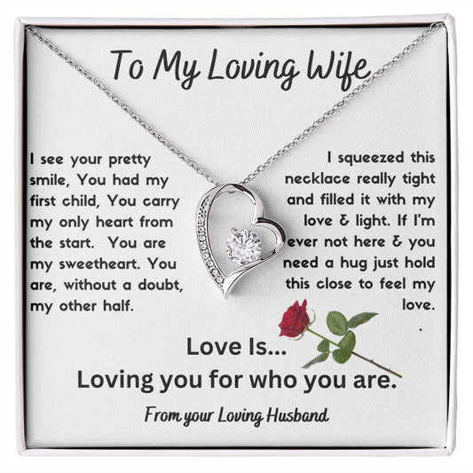 Forever Love Wife Necklace