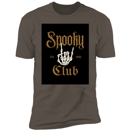 Unisex Spooky Club Premium Short Sleeve T-Shirt