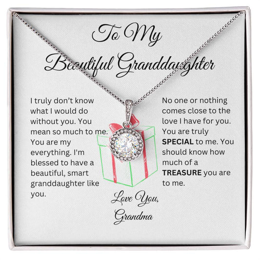 Eternal Hope Christmas Necklace for Granddaughter