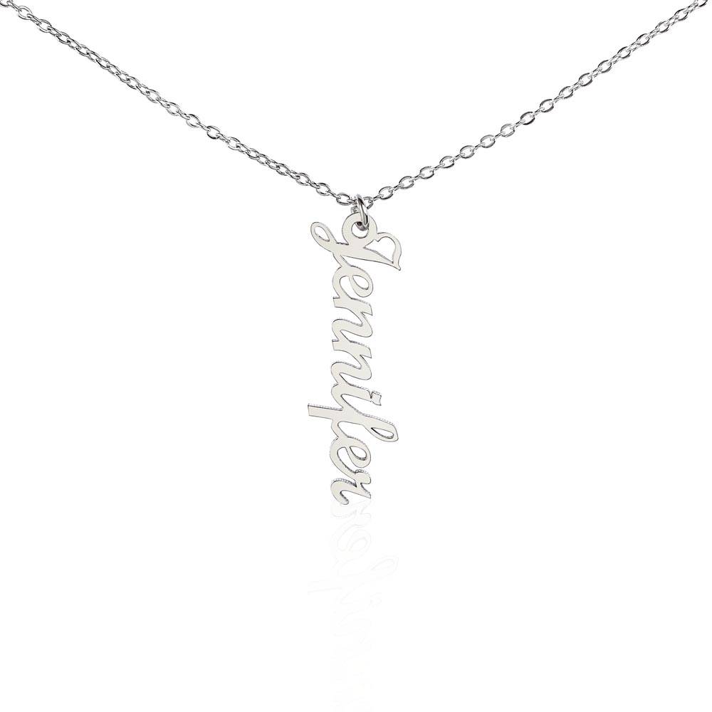Personalized Name Necklace for Daughter - Christmas