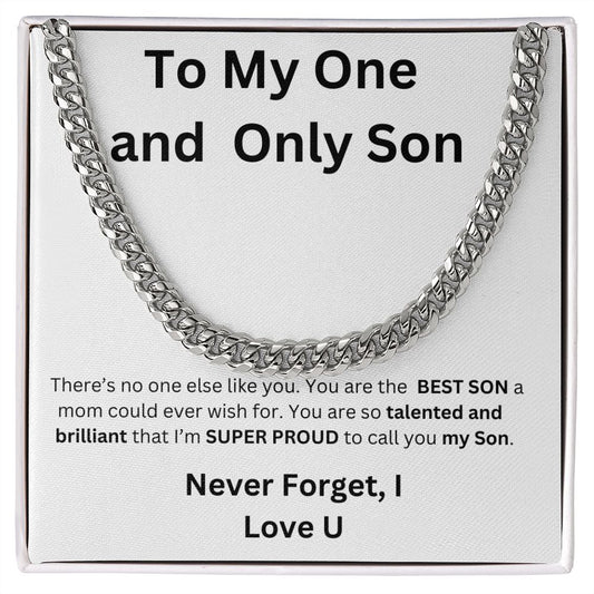 Only Son Chain Link Necklace
